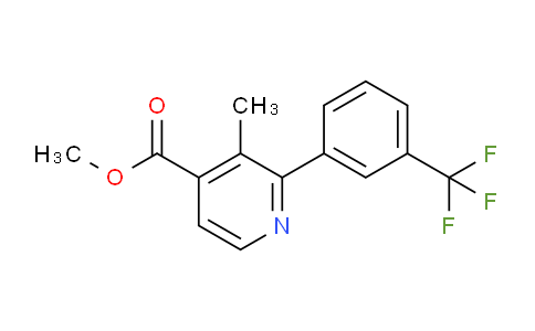 AM29973 | 1261642-19-6 | Methyl 3-methyl-2-(3-(trifluoromethyl)phenyl)isonicotinate