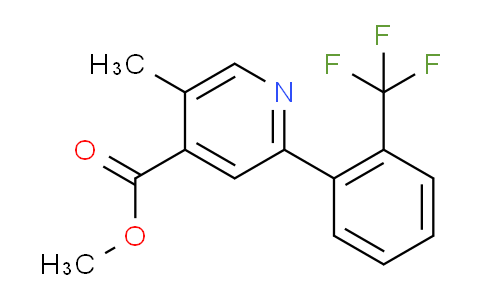 AM29975 | 1261742-47-5 | Methyl 5-methyl-2-(2-(trifluoromethyl)phenyl)isonicotinate