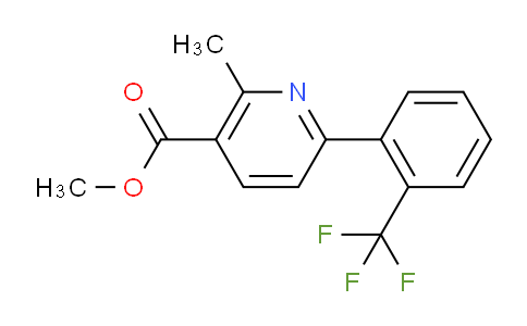 AM29978 | 1261477-02-4 | Methyl 2-methyl-6-(2-(trifluoromethyl)phenyl)nicotinate