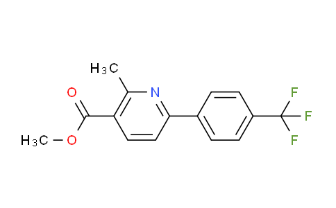 Methyl 2-methyl-6-(4-(trifluoromethyl)phenyl)nicotinate