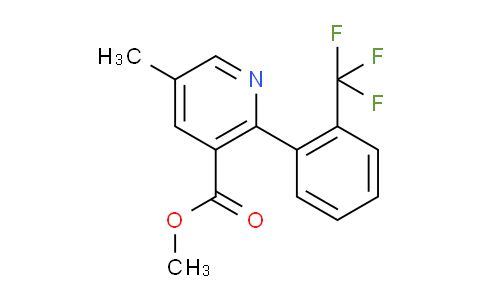 AM29984 | 1261600-00-3 | Methyl 5-methyl-2-(2-(trifluoromethyl)phenyl)nicotinate