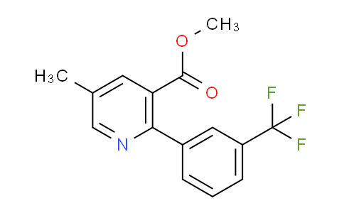 AM29985 | 1261872-37-0 | Methyl 5-methyl-2-(3-(trifluoromethyl)phenyl)nicotinate