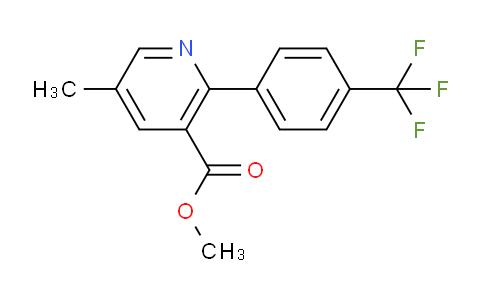 AM29986 | 1261599-49-8 | Methyl 5-methyl-2-(4-(trifluoromethyl)phenyl)nicotinate