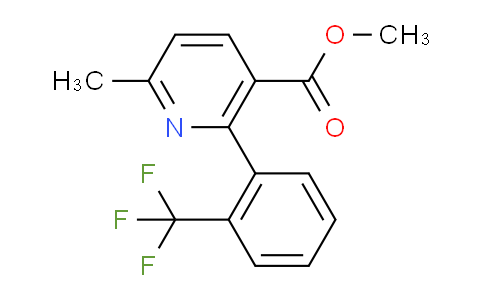 AM29987 | 1261820-22-7 | Methyl 6-methyl-2-(2-(trifluoromethyl)phenyl)nicotinate