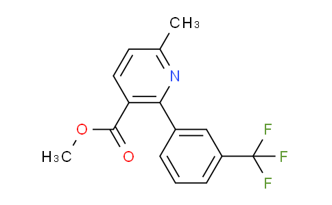 AM29988 | 1261441-51-3 | Methyl 6-methyl-2-(3-(trifluoromethyl)phenyl)nicotinate