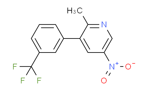 AM29997 | 1261820-23-8 | 2-Methyl-5-nitro-3-(3-(trifluoromethyl)phenyl)pyridine