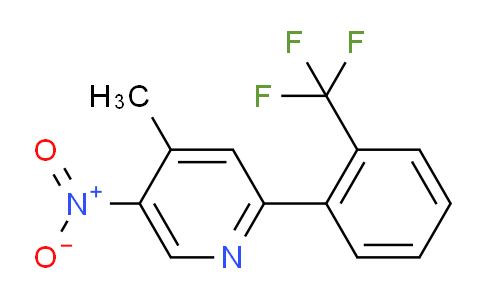 AM30005 | 1261820-24-9 | 4-Methyl-5-nitro-2-(2-(trifluoromethyl)phenyl)pyridine