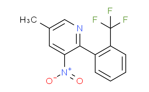 AM30011 | 1261477-53-5 | 5-Methyl-3-nitro-2-(2-(trifluoromethyl)phenyl)pyridine