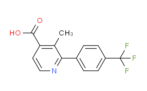 3-Methyl-2-(4-(trifluoromethyl)phenyl)isonicotinic acid