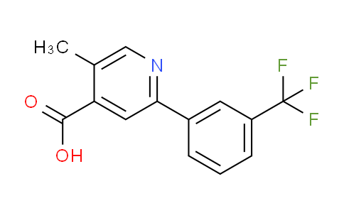 5-Methyl-2-(3-(trifluoromethyl)phenyl)isonicotinic acid