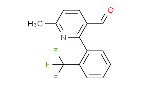 AM30050 | 1261847-72-6 | 6-Methyl-2-(2-(trifluoromethyl)phenyl)nicotinaldehyde