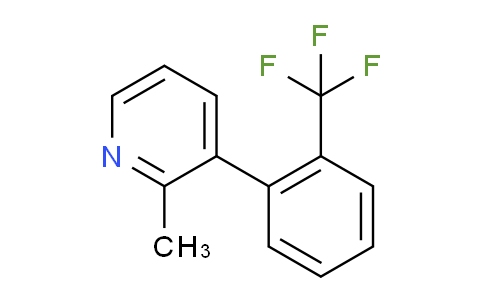 2-Methyl-3-(2-(trifluoromethyl)phenyl)pyridine