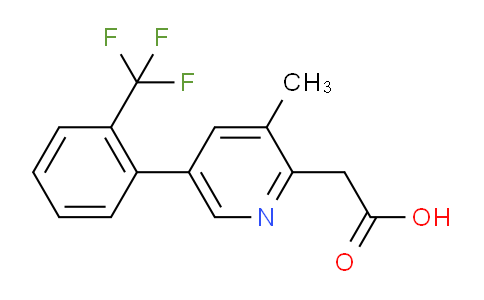 AM30115 | 1261442-22-1 | 3-Methyl-5-(2-(trifluoromethyl)phenyl)pyridine-2-acetic acid