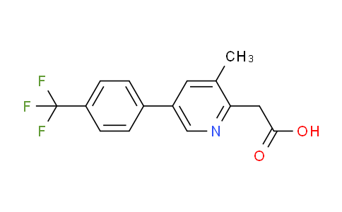 AM30117 | 1261820-33-0 | 3-Methyl-5-(4-(trifluoromethyl)phenyl)pyridine-2-acetic acid