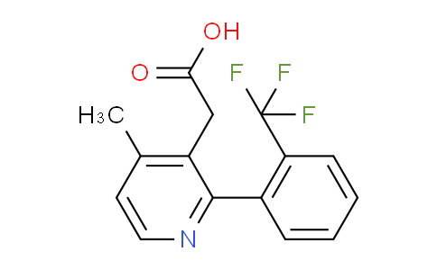 AM30118 | 1261742-71-5 | 4-Methyl-2-(2-(trifluoromethyl)phenyl)pyridine-3-acetic acid