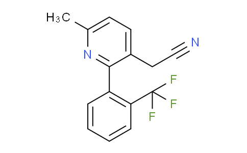 AM30129 | 1261872-78-9 | 6-Methyl-2-(2-(trifluoromethyl)phenyl)pyridine-3-acetonitrile