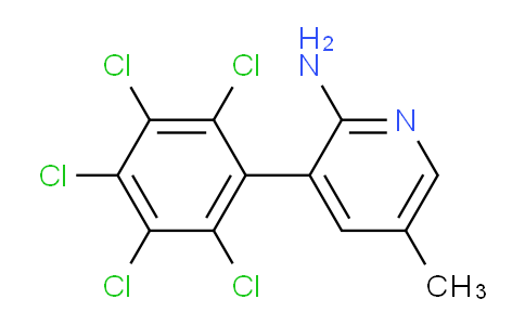 AM30172 | 1361665-51-1 | 2-Amino-5-methyl-3-(perchlorophenyl)pyridine