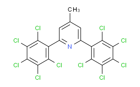 2,6-Bis(perchlorophenyl)-4-methylpyridine