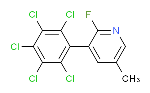 AM30228 | 1361522-86-2 | 2-Fluoro-5-methyl-3-(perchlorophenyl)pyridine