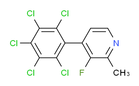 AM30232 | 1361564-17-1 | 3-Fluoro-2-methyl-4-(perchlorophenyl)pyridine