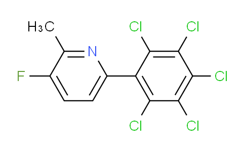 AM30233 | 1361649-55-9 | 3-Fluoro-2-methyl-6-(perchlorophenyl)pyridine