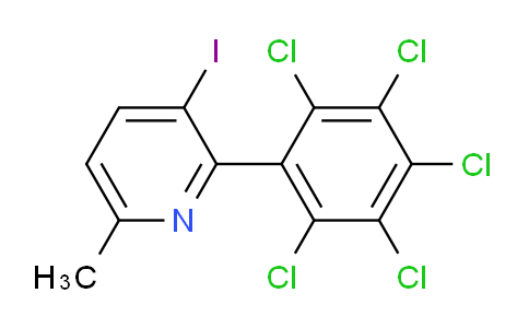 AM30254 | 1361560-66-8 | 3-Iodo-6-methyl-2-(perchlorophenyl)pyridine