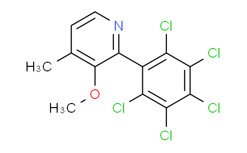 AM30272 | 1361657-12-6 | 3-Methoxy-4-methyl-2-(perchlorophenyl)pyridine