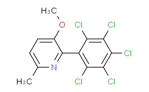 AM30274 | 1361578-67-7 | 3-Methoxy-6-methyl-2-(perchlorophenyl)pyridine