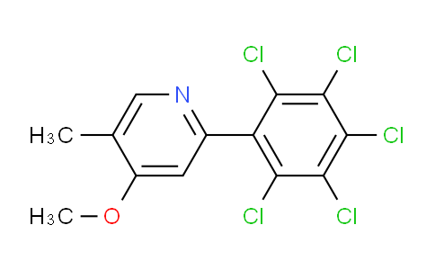 AM30279 | 1361561-00-3 | 4-Methoxy-5-methyl-2-(perchlorophenyl)pyridine
