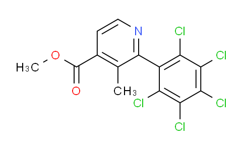 AM30283 | 1361516-63-3 | Methyl 3-methyl-2-(perchlorophenyl)isonicotinate