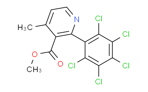 AM30286 | 1361604-53-6 | Methyl 4-methyl-2-(perchlorophenyl)nicotinate