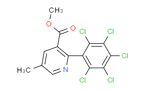 AM30287 | 1361579-62-5 | Methyl 5-methyl-2-(perchlorophenyl)nicotinate