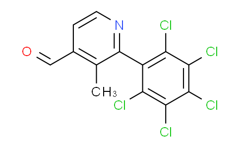 3-Methyl-2-(perchlorophenyl)isonicotinaldehyde