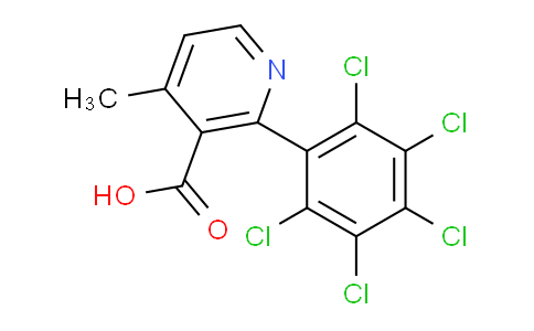 AM30311 | 1361502-49-9 | 4-Methyl-2-(perchlorophenyl)nicotinic acid