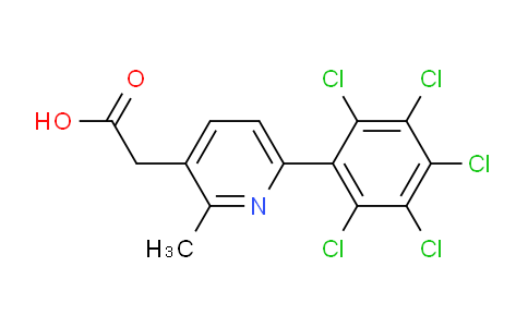 AM30327 | 1361502-61-5 | 2-Methyl-6-(perchlorophenyl)pyridine-3-acetic acid