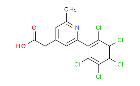 AM30328 | 1361662-32-9 | 2-Methyl-6-(perchlorophenyl)pyridine-4-acetic acid
