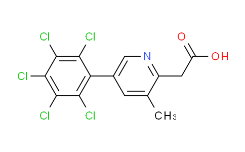 AM30330 | 1361526-90-0 | 3-Methyl-5-(perchlorophenyl)pyridine-2-acetic acid