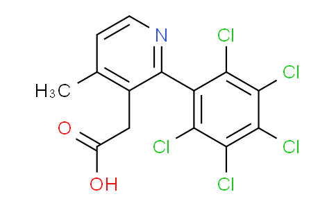 AM30331 | 1361517-03-4 | 4-Methyl-2-(perchlorophenyl)pyridine-3-acetic acid