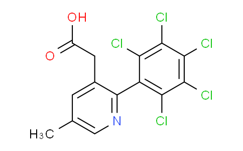 AM30334 | 1361485-38-2 | 5-Methyl-2-(perchlorophenyl)pyridine-3-acetic acid