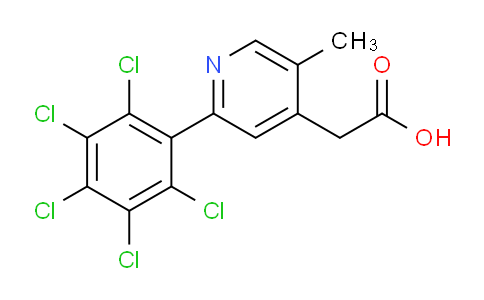 AM30335 | 1361604-92-3 | 5-Methyl-2-(perchlorophenyl)pyridine-4-acetic acid