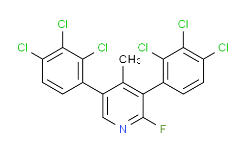 AM30403 | 1361587-05-4 | 3,5-Bis(2,3,4-trichlorophenyl)-2-fluoro-4-methylpyridine