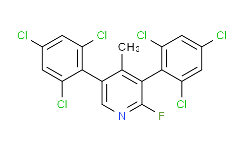 AM30405 | 1361521-63-2 | 3,5-Bis(2,4,6-trichlorophenyl)-2-fluoro-4-methylpyridine