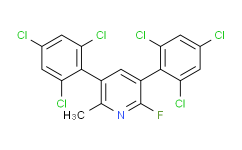 AM30406 | 1361515-43-6 | 3,5-Bis(2,4,6-trichlorophenyl)-2-fluoro-6-methylpyridine