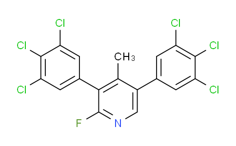 AM30407 | 1361558-77-1 | 3,5-Bis(3,4,5-trichlorophenyl)-2-fluoro-4-methylpyridine