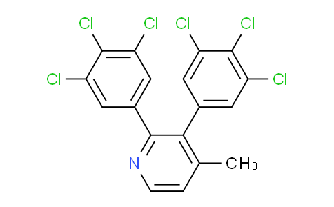 AM30421 | 1361486-72-7 | 2,3-Bis(3,4,5-trichlorophenyl)-4-methylpyridine