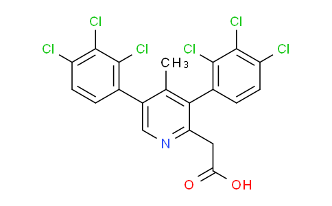 AM30440 | 1361595-38-1 | 3,5-Bis(2,3,4-trichlorophenyl)-4-methylpyridine-2-acetic acid