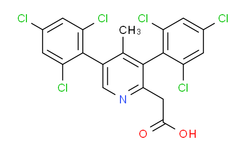 AM30442 | 1361559-39-8 | 3,5-Bis(2,4,6-trichlorophenyl)-4-methylpyridine-2-acetic acid