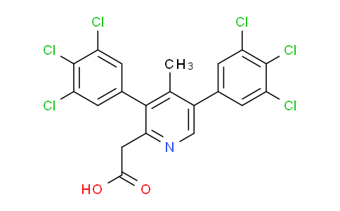 AM30444 | 1361524-75-5 | 3,5-Bis(3,4,5-trichlorophenyl)-4-methylpyridine-2-acetic acid