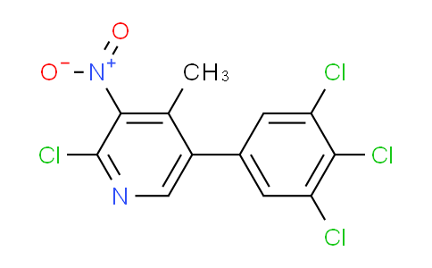 AM30448 | 1361488-10-9 | 2-Chloro-4-methyl-3-nitro-5-(3,4,5-trichlorophenyl)pyridine