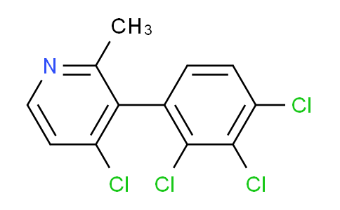 AM30494 | 1361665-27-1 | 4-Chloro-2-methyl-3-(2,3,4-trichlorophenyl)pyridine